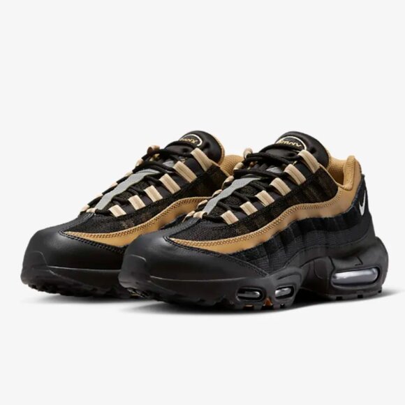 Nike Air Max 95 Shoes 'Black/Elemental Gold' (DM0011-004) Expeditedship - Picture 2 of 7